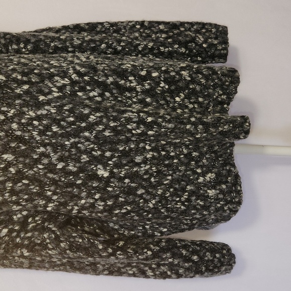 J Jill Wool Blend Chunky Knit Long Sleeve Pullover Crew Neck High Low Sweater - Picture 4 of 15